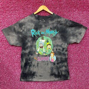 Adult Swim Rick & Morty with Summer Tie Dye T-Shirt Size XL